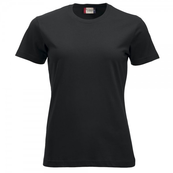 Clique New Classic T-Shirt Ladies Schwarz