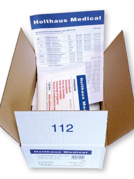 medida DIN 13157-C Steril-Austauschset 54-110